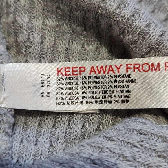 Free People One Of The Girls Waffle Thermal Henley Top - XS - Picture 9 of 13